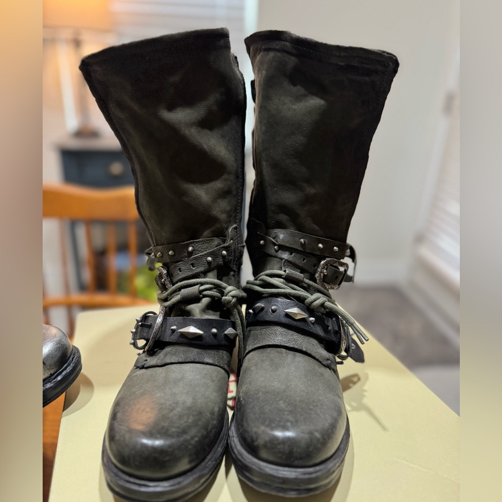 EUC A.S.98 Mid Boot Soter Jungle Green - Picture 2 of 13